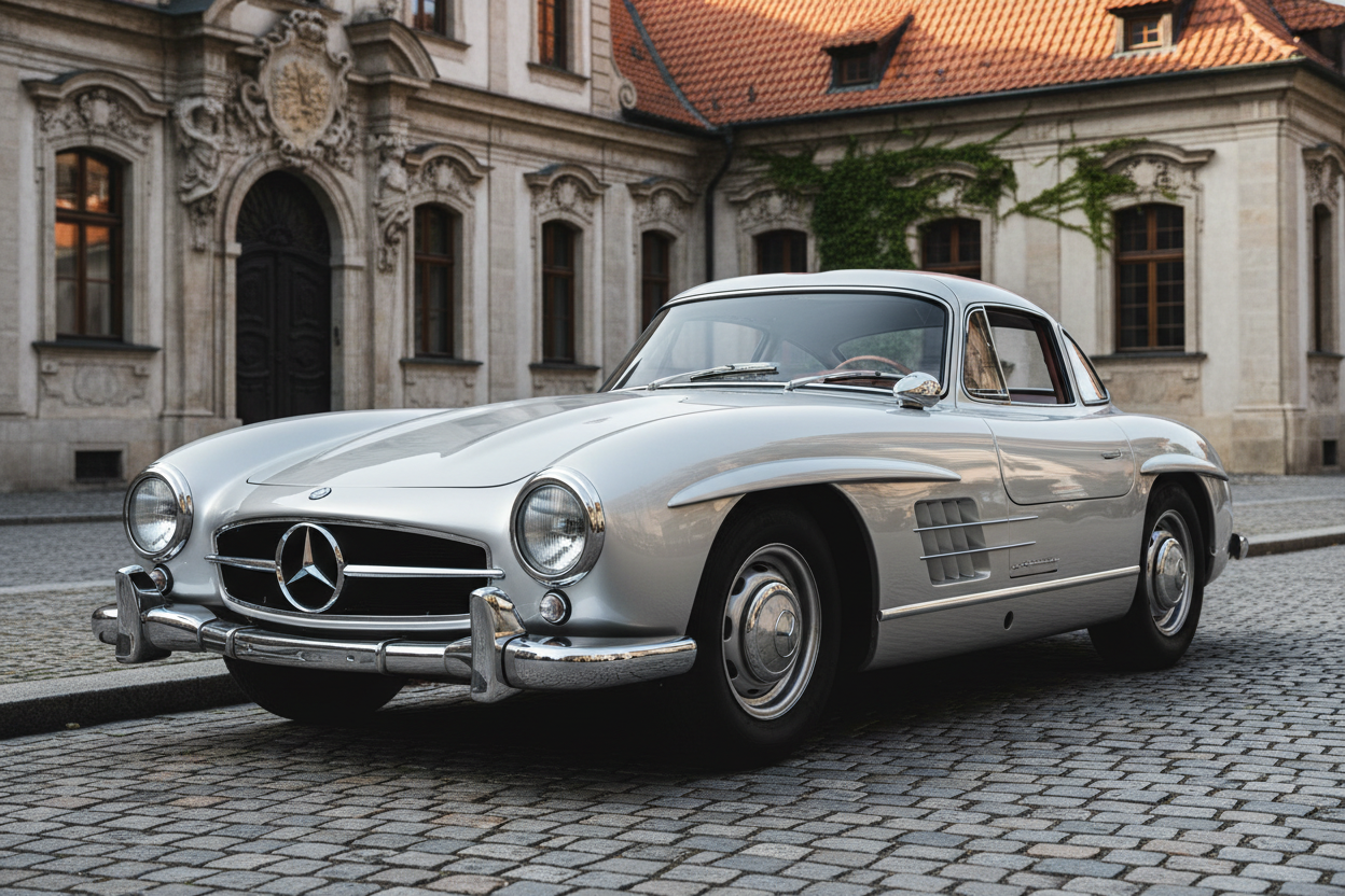 old vintage Mercedes Benz